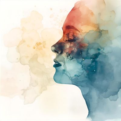 calming breath illustration