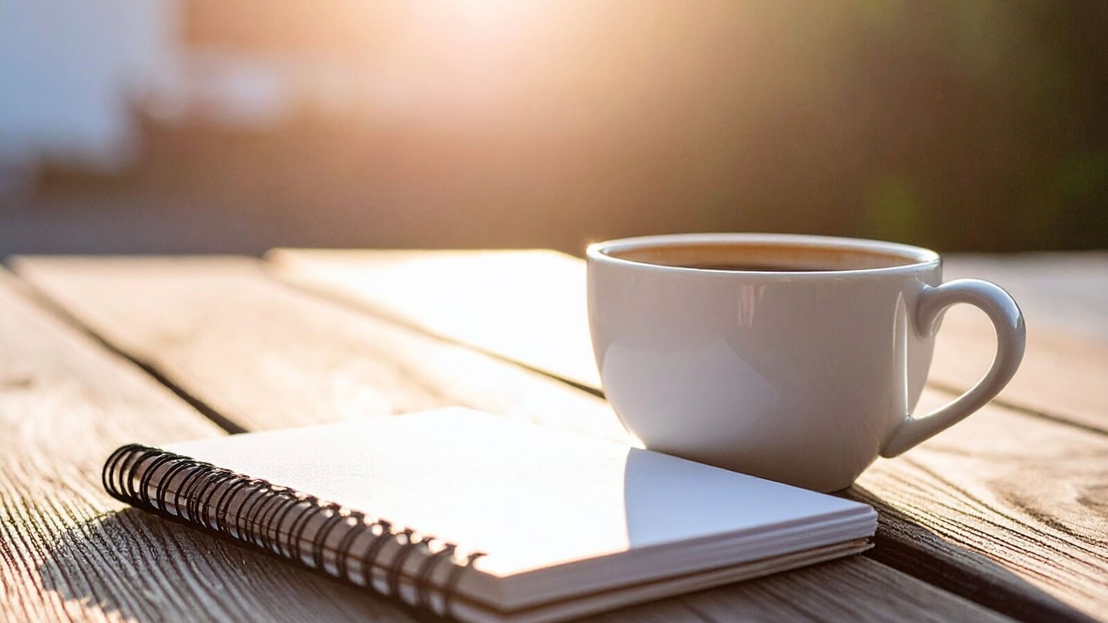 coffee and notebook emotional support for caregivers