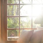 Home sunlight through window with cushions home caregiver support