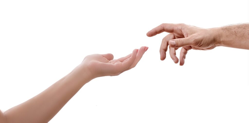 hand, woman, female, man, touch, fingers, reach, support, god, creation, michelangelo, hand, hand, hand, hand, hand