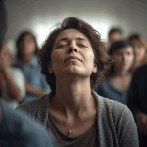 Caregiver Support Library breathing through overwhelm